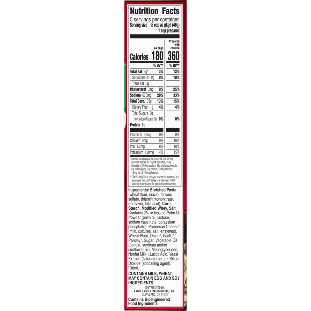 Chicken Helper Fettuccine Alfredo 8 7 Oz Chicken Helper Fettuccine Alfredo 8 7 Oz