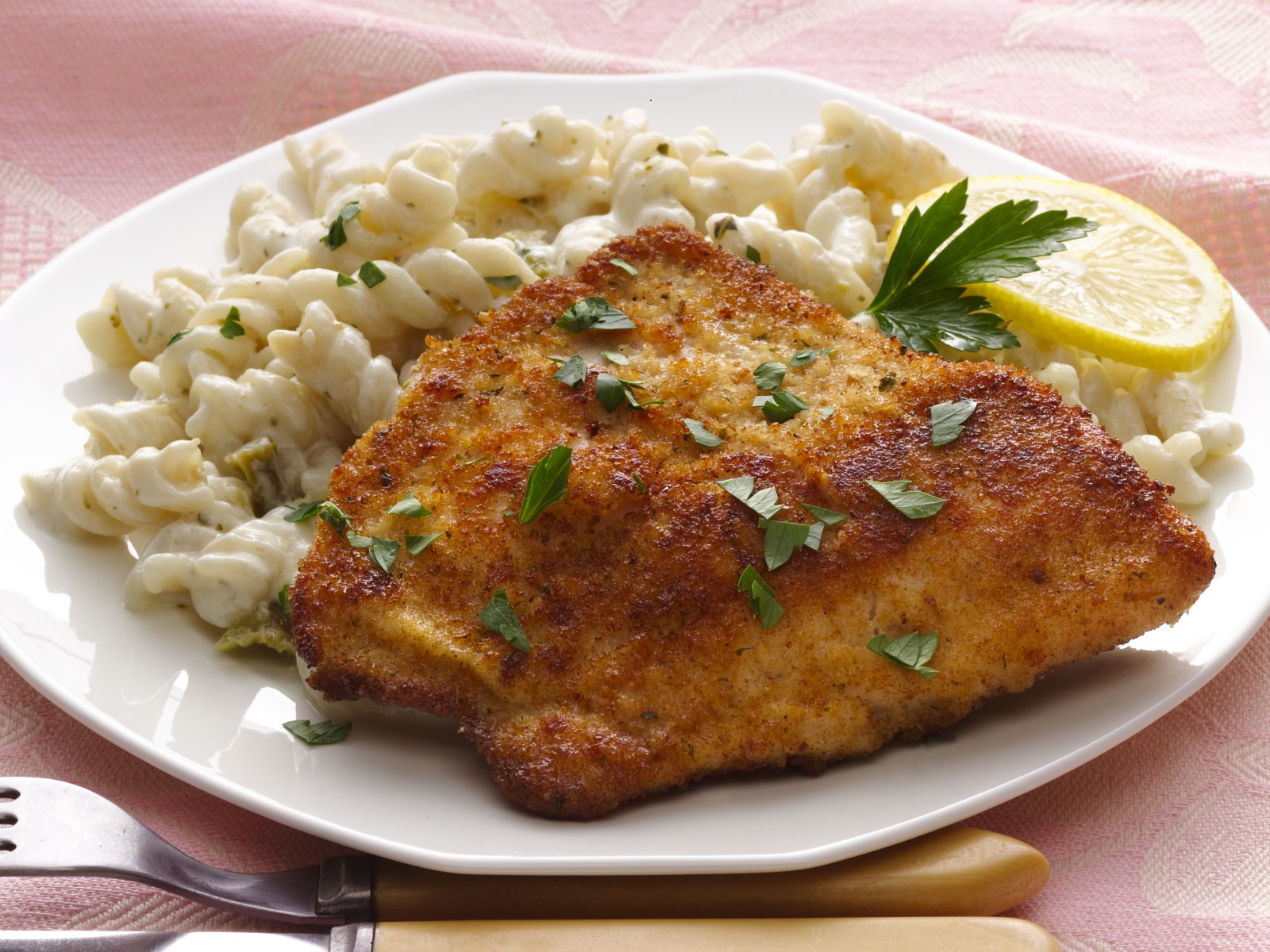 PanSeared Tilapia with Creamy Wine Sauce Recipe Hamburger Helper