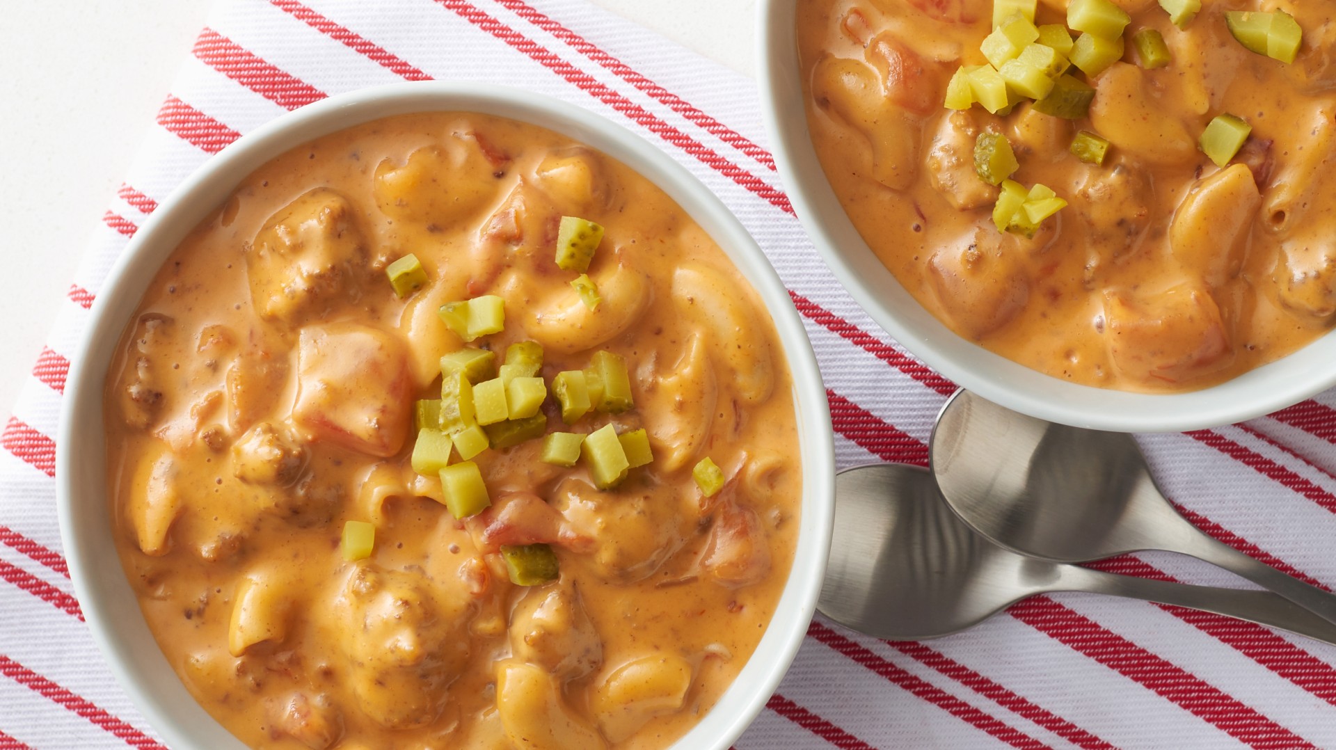 Cheeseburger Mac Soup Recipe - Hamburger Helper