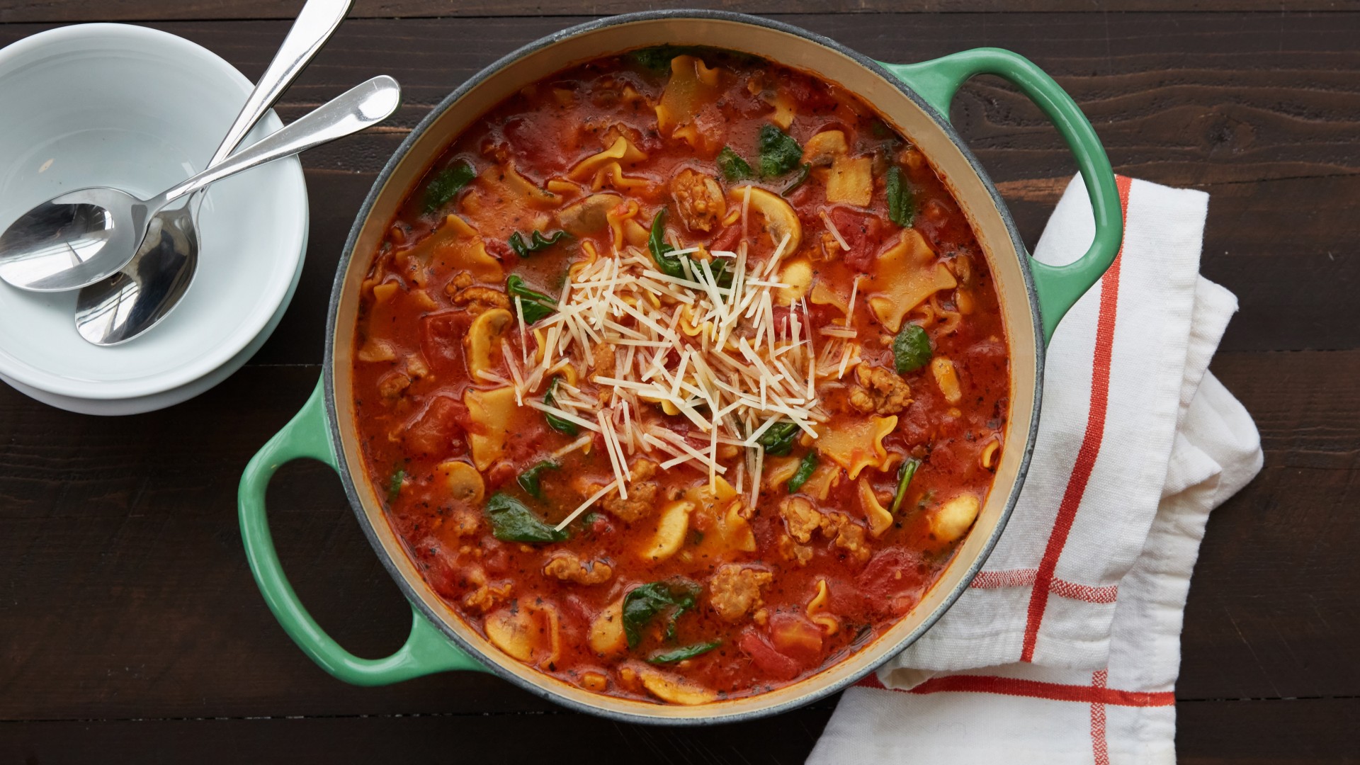Sausage Lasagna Soup Recipe Hamburger Helper